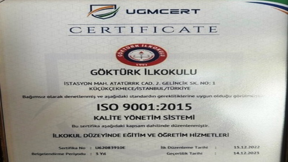 ISO 9001 SERTİFİKAMIZI ALDIK
